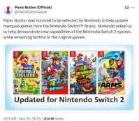 Panic Button与任天堂的再次握手：四款马里奥经典登陆Switch2的技术革新与战略意义