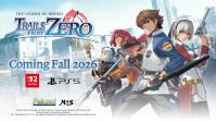 《零 / 碧之轨迹》PS5 与 Switch2 版今秋发售，4K120 帧重塑 JRPG 巅峰